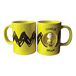 Peanuts Charlie Brown 12 oz. Yellow Ceramic Spinner Mug